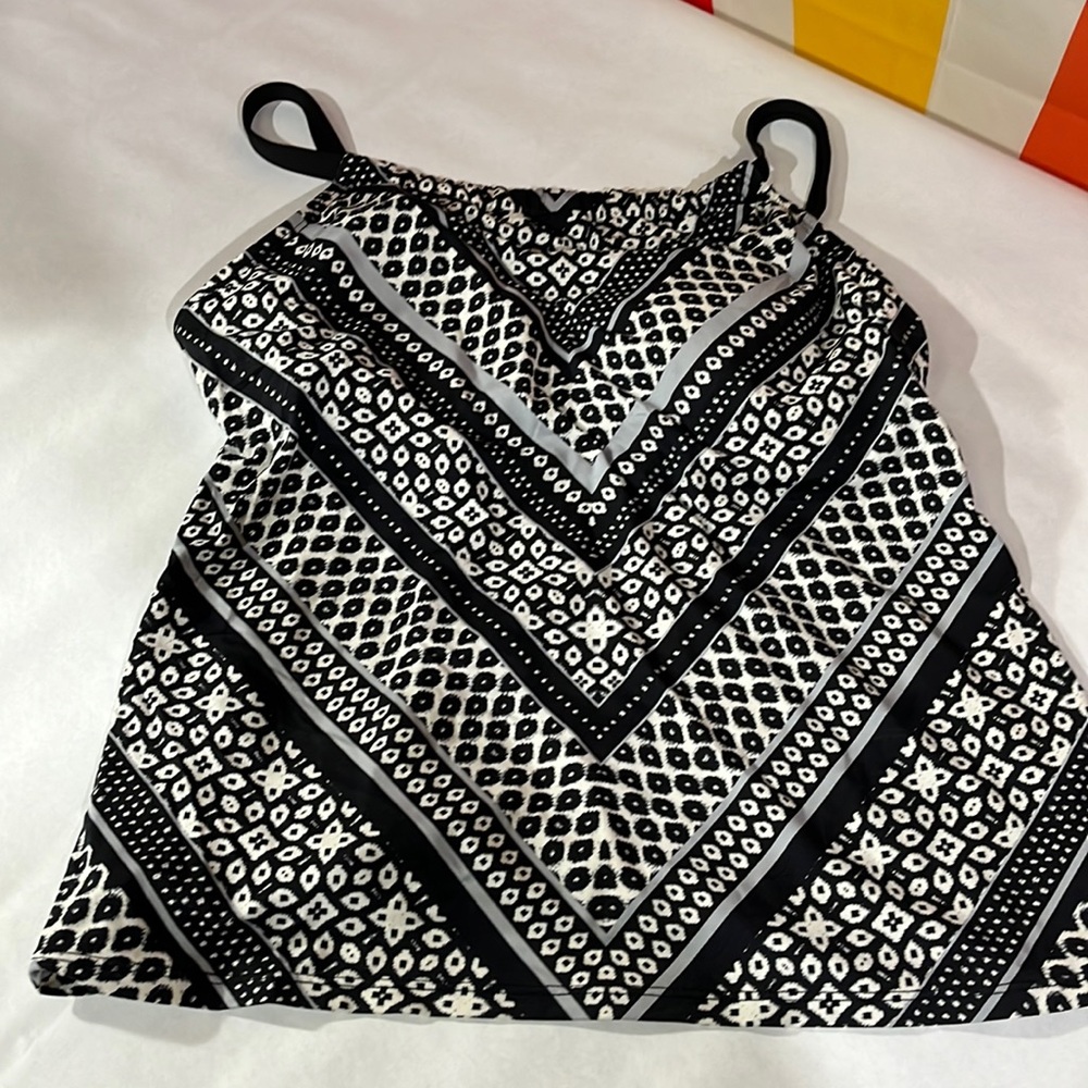 Halter style bathing suit, tankini top – S